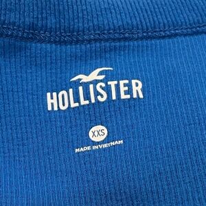 Hollister Bright Blue Scoop Neck Tank Top